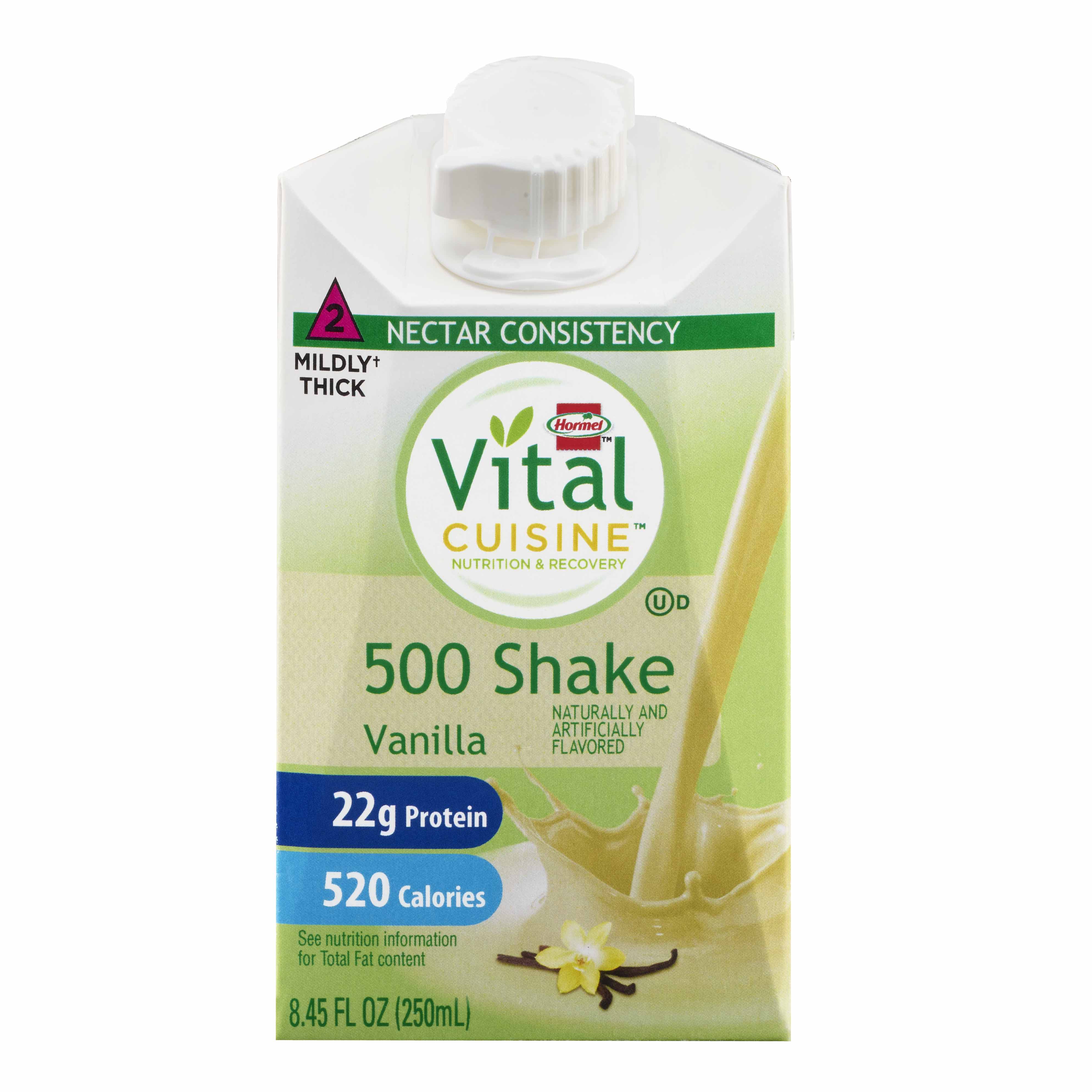 Vital Cuisine 500 Shake Vanilla Nutrition and Recovery, 8.45-ounce carton MK 1083957