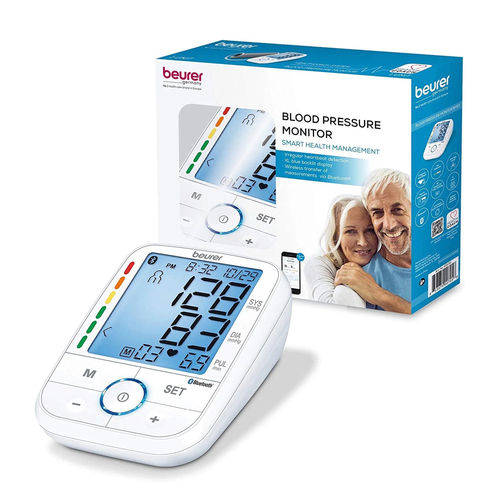 Beur Bluetooth Upper Arm Blood Pressure Monitor MK 1228239