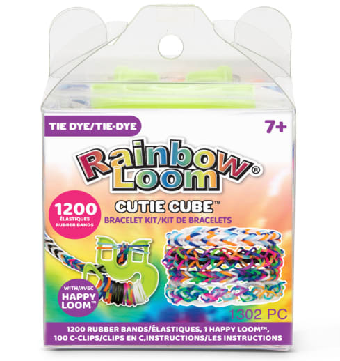 Rainbow Loom Tie Dye Cutie Cube Bracelet Kit