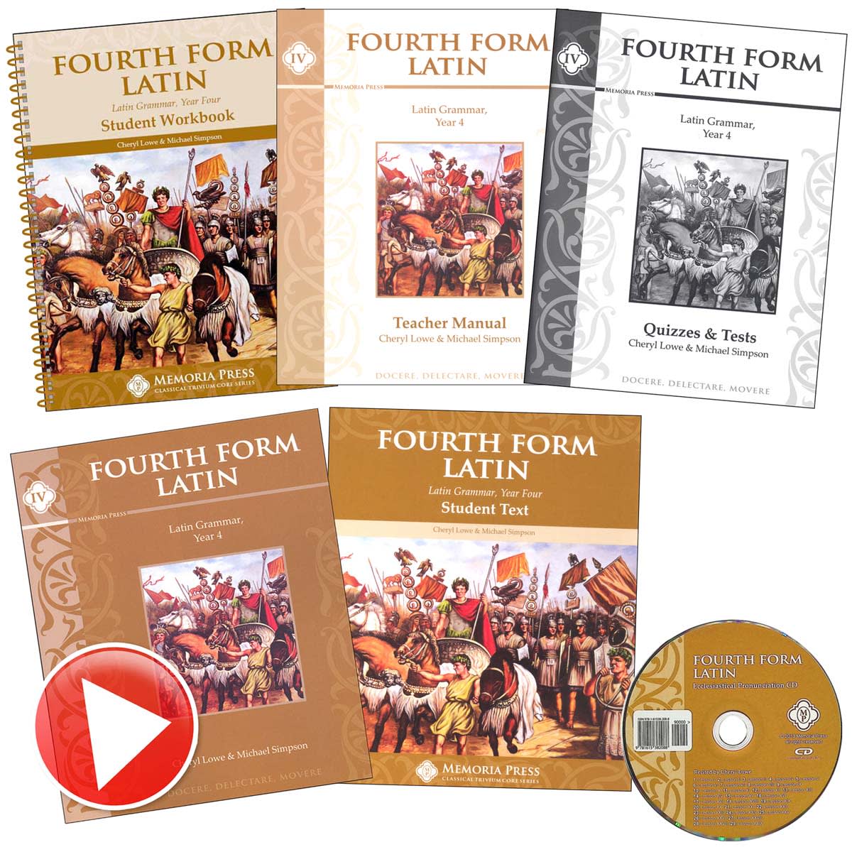 Memoria Press Fourth Form Latin Complete Streaming Package
