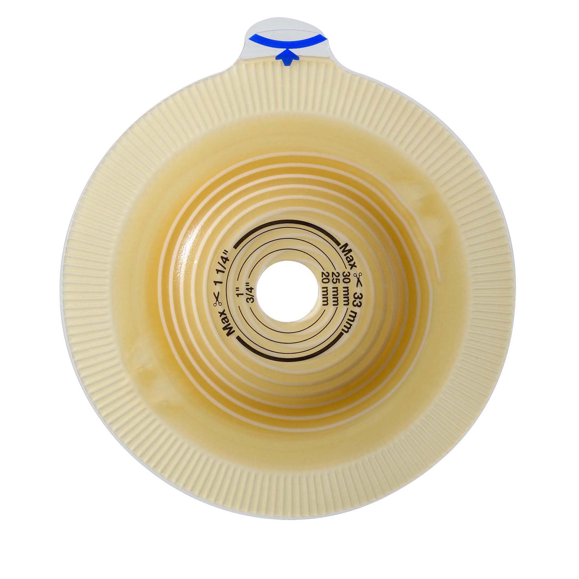 Assura Convex Light Ostomy Barrier, Cut to Fit Stomas 15  33 mm, Red Match MK 551371