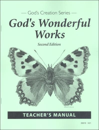 God's Wonderful Works Teacher Manual 2nd Edition