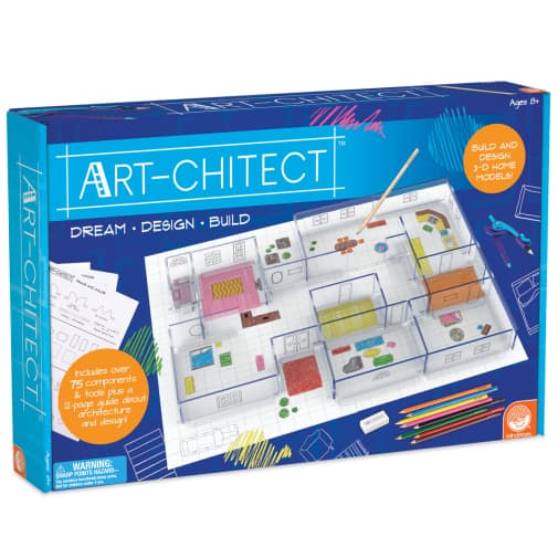 Art-chitect 3-D Home Design Architecture Kit | MindWare