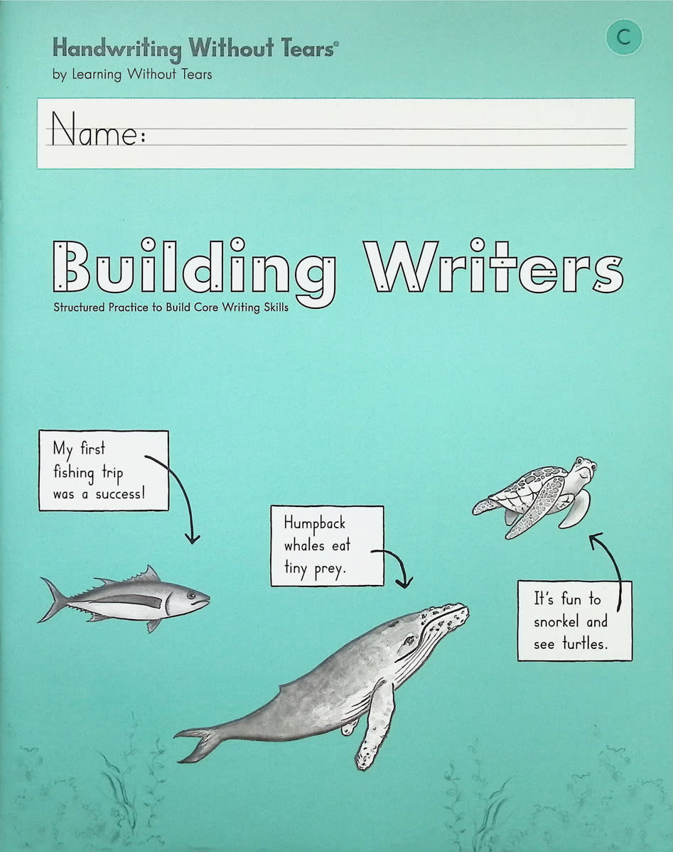 Handwriting Without Tears Building Writers Student Workbook C (Grade 2)