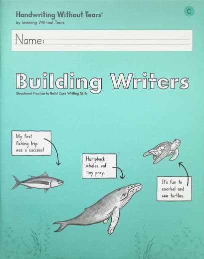 Handwriting Without Tears Building Writers Student Workbook C (Grade 2)