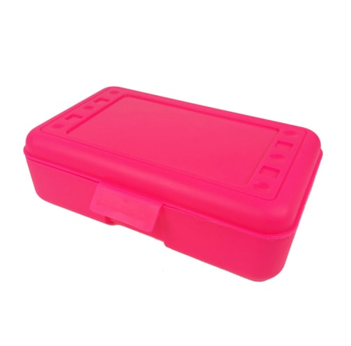 Pencil Box - Hot Pink