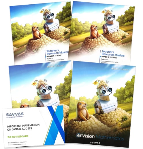 enVisionMath Homeschool Bundle - Grade 3 (2020 edition)