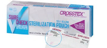 Sure-Check Sterilization Pouch, 5-1/4 x 10 Inch MK 783390