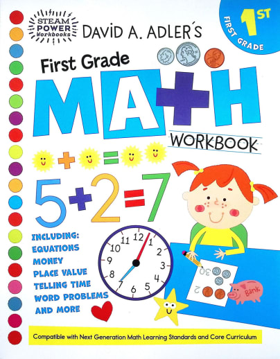 David A. Adler's First Grade Math Workbook