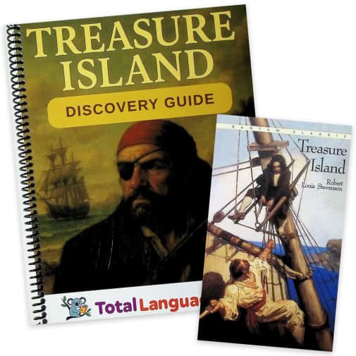 Treasure Island: Total Language Plus Study Guide and Book
