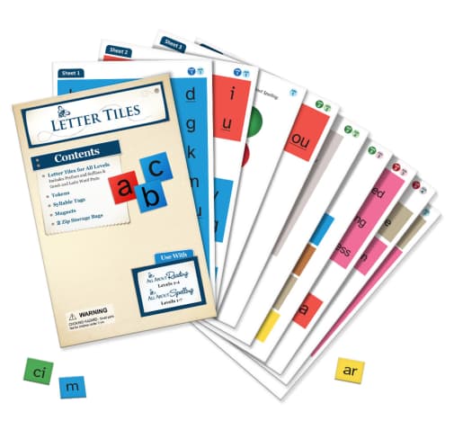 Letter Tiles (Spelling and Reading)