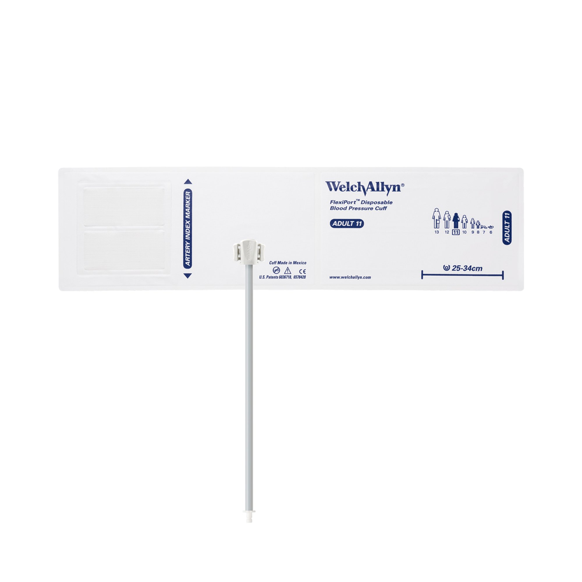 FlexiPort Soft Disposable Blood Pressure Cuff, One-Tube MK 661373