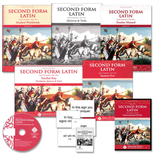 Memoria Press Second Form Latin Complete Set