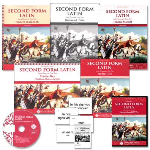 Memoria Press Second Form Latin Complete Set