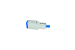 SC/UPC Singlemode Fiber Optic Attenuator – 5dB, Female to Male, Metal, Blue