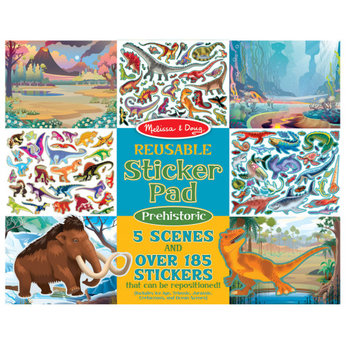 Reusable Sticker Pad - Prehistoric