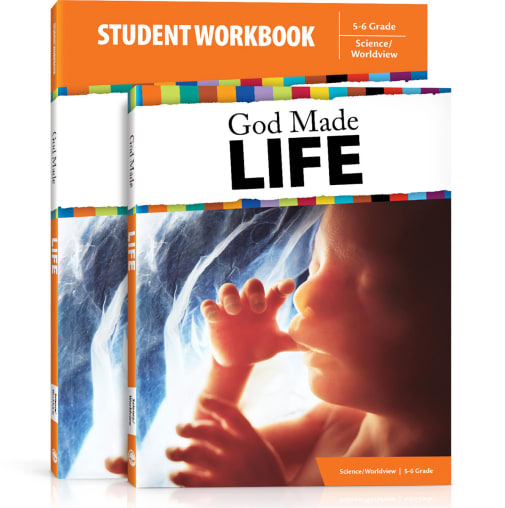 God Made Life Set (Textbook & Student Workbook)