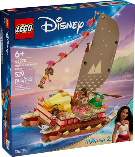 LEGO Disney Moana's Adventure Canoe (43270)