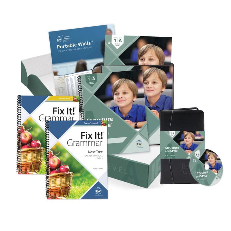Structure and Style for Students Year 1 Level A: Basic Plus Package (DVDs; 2022 Fix It! Update)