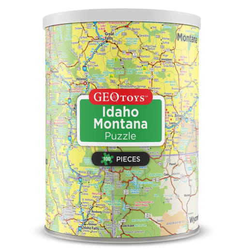 Idaho & Montana Mini Puzzle - 100 pieces
