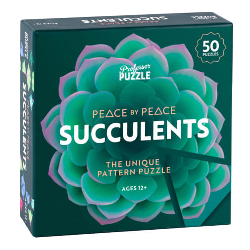 Peace by Peace: Succulents Puzzle