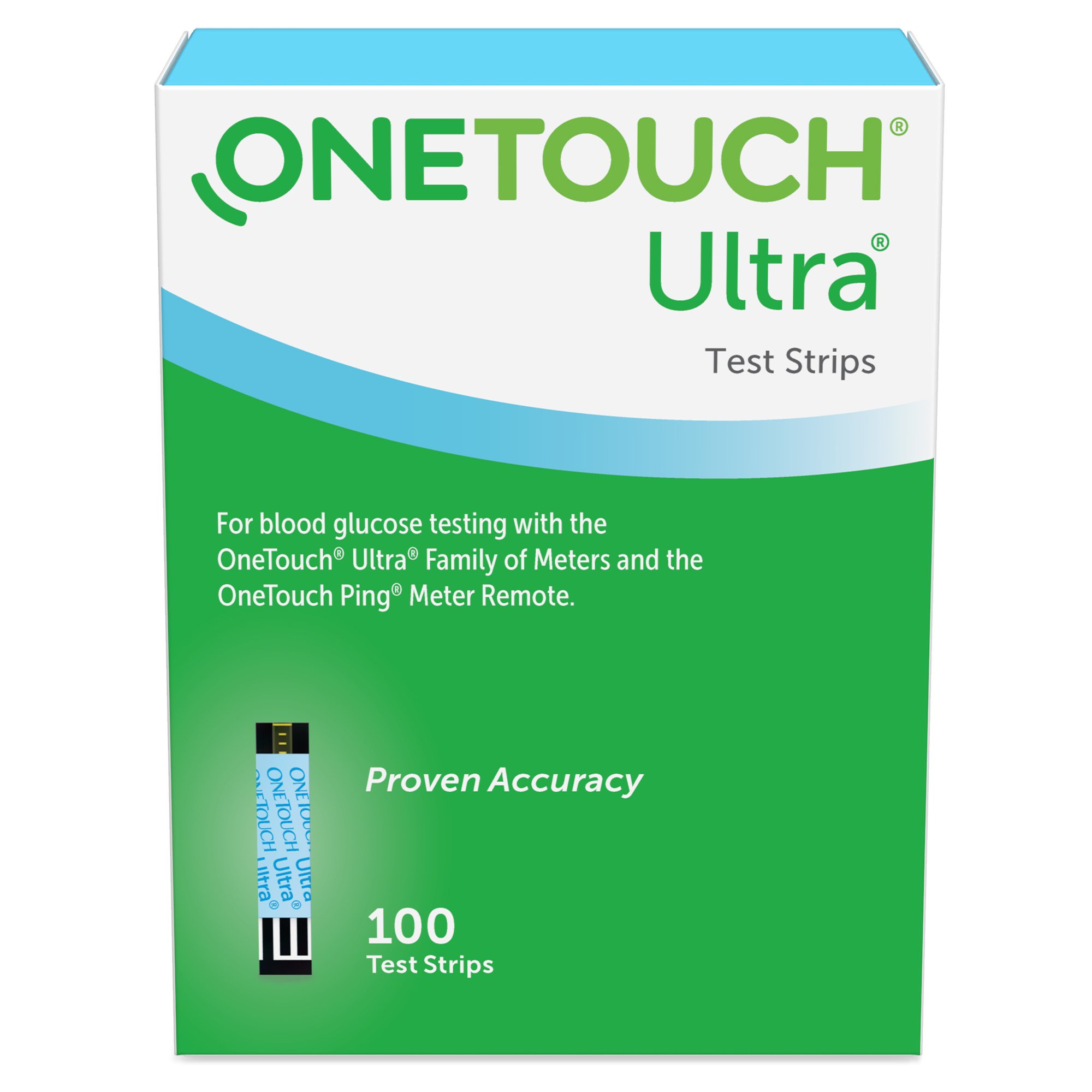 OneTouch Ultra Blue Blood Glucose Test Strip MK 850711