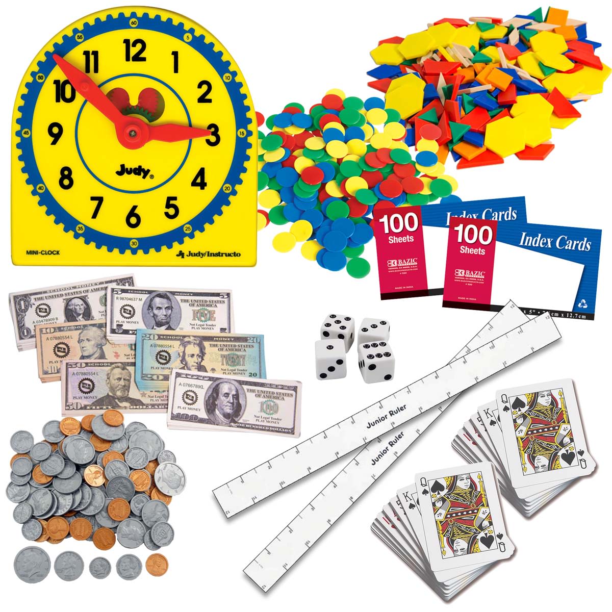 First Grade Math with Confidence Manipulatives Set