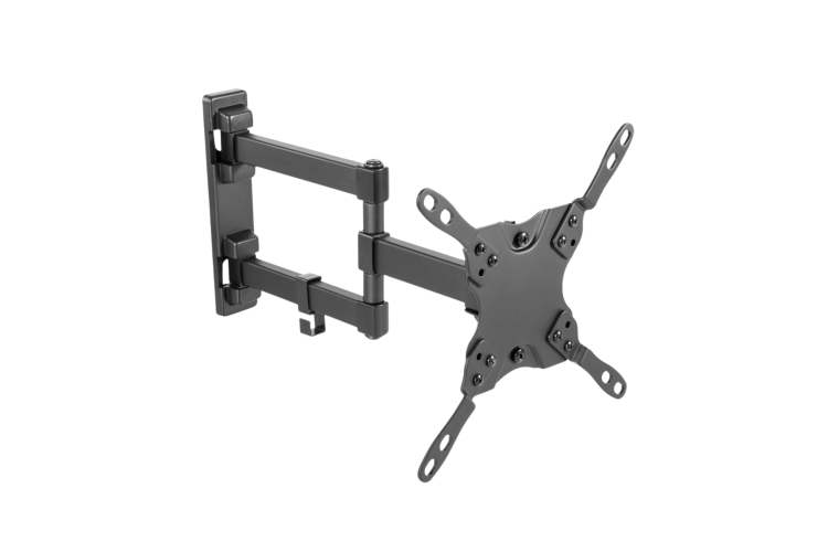Full Motion TV Wall Mount for 13-42in TVs, 200x200 VESA, 14.3in Arm Extension