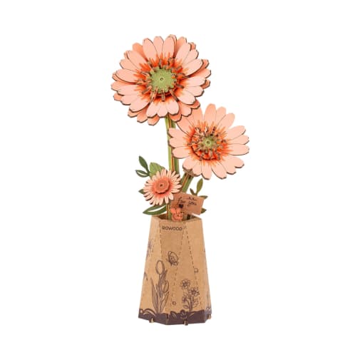 Bloom Craft Flower Kit - Orange Gerbera Daisy