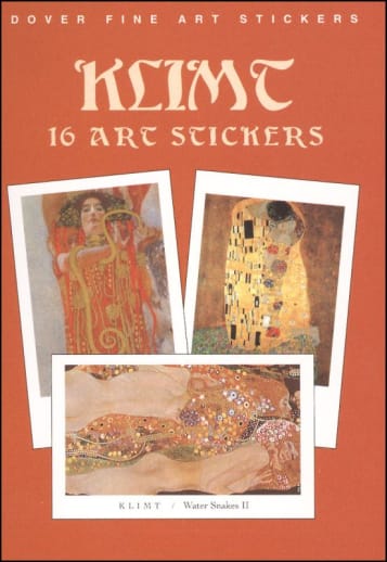 Klimt 16 Art Stickers