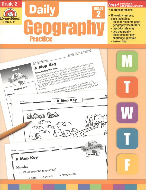 Daily Geography Practice Gr. 2