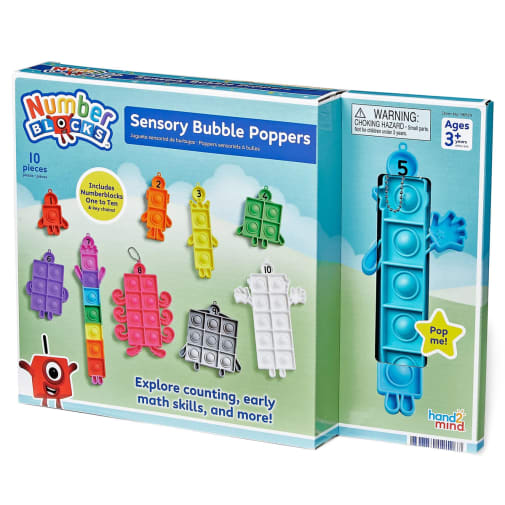 Numberblocks Sensory Bubble Poppers