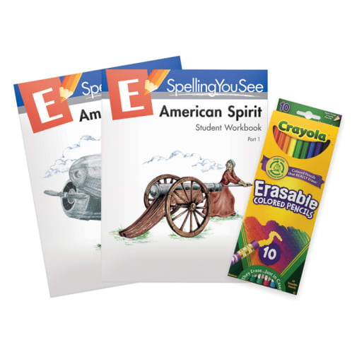 Spelling You See Level E: American Spirit Student Pack (old edition)