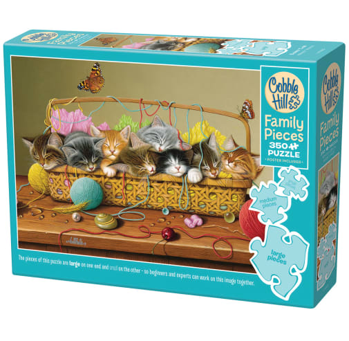 Cobble Hill Basket Case Puzzle (Family 350 Piece Puzzle)