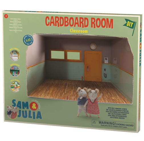 Sam & Julia DIY Cardboard Room - Classroom