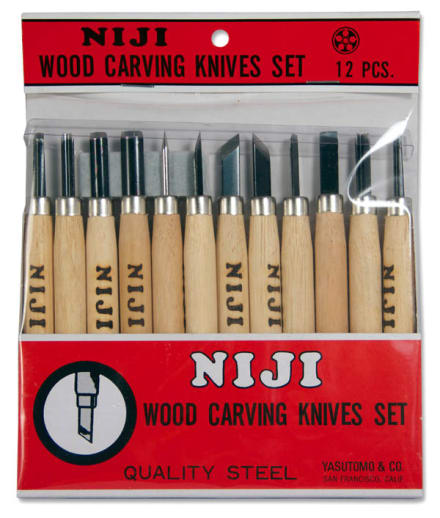 Wood Carving Set (12 piece) Niji