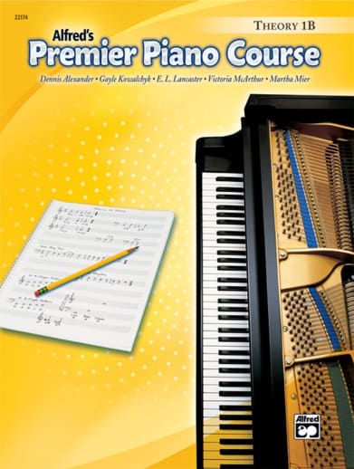 Alfred's Premier Piano Course Theory Book Level 1B