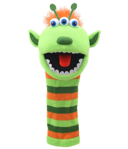 Knitted Puppet - Narg