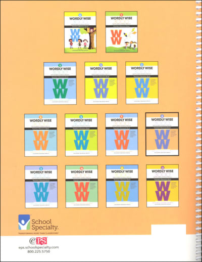 Wordly Wise 3000 Book 8 Teacher Resource Book, 4th Edition
