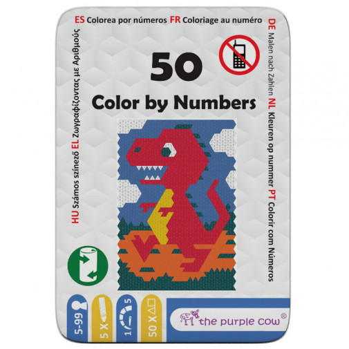 50 Color by Numbers