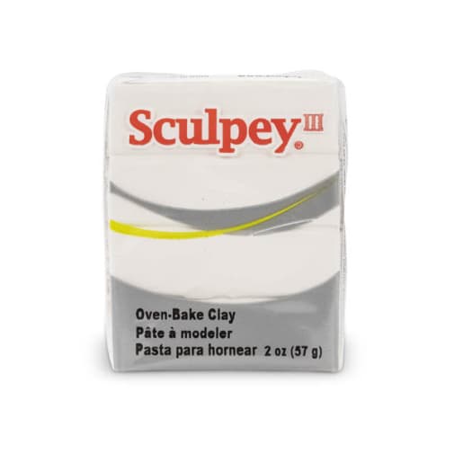 White Sculpey III Clay (2 oz.)