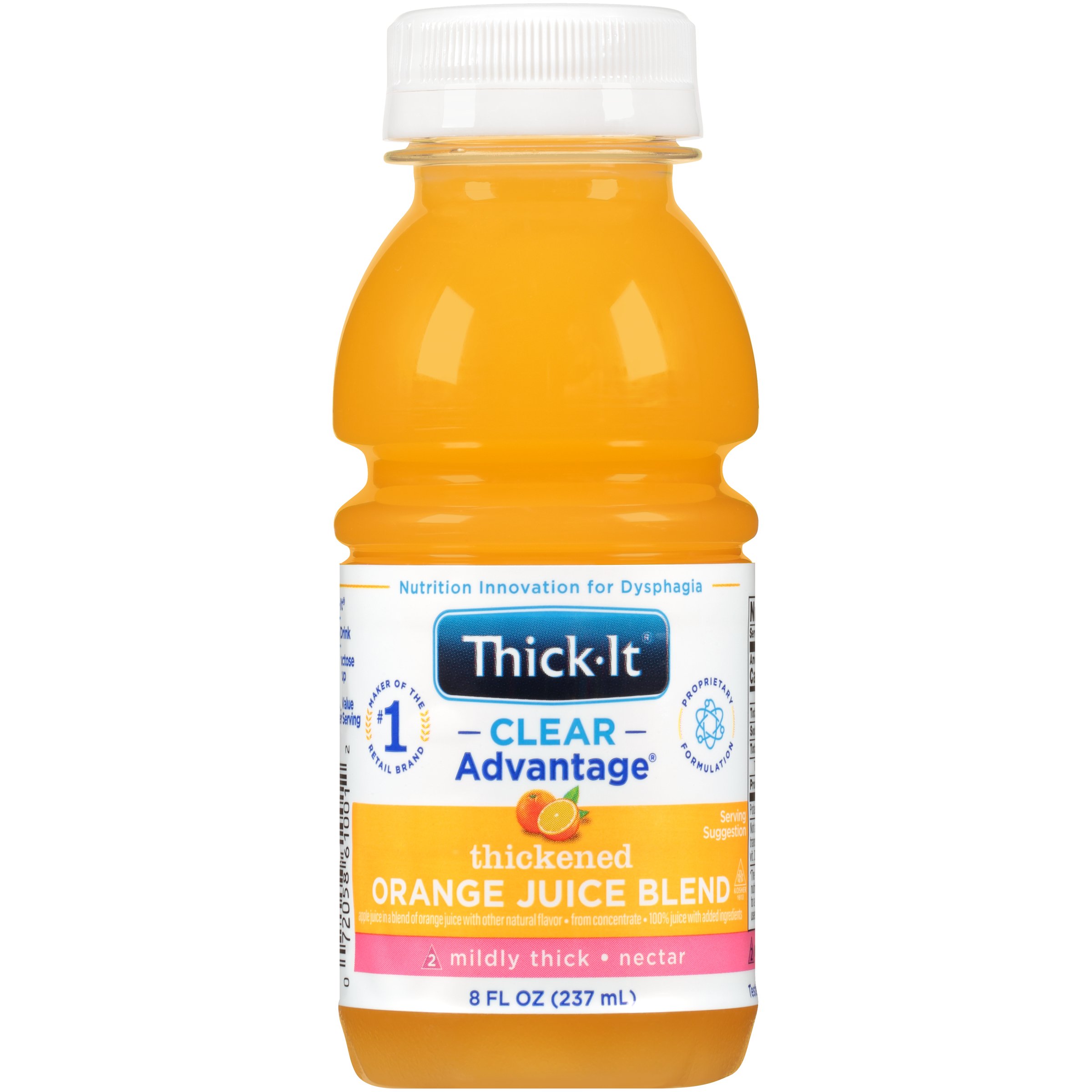 Thick-It Clear Advantage Nectar Consistency Orange Thickened Beverage MK 803169