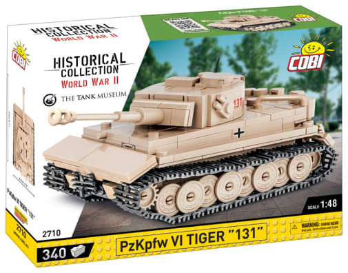 COBI PzKpfw VI Tiger "131" German Heavy Tank - 340 pieces (World War II Historical Collection)