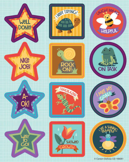 Nature Explorers Motivational Stickers