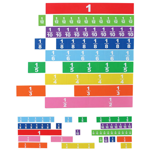 Magnetic Foam Fraction Tiles - Student