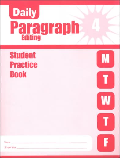 Daily Paragraph Editing Grade 4 - Individual Student Workbook