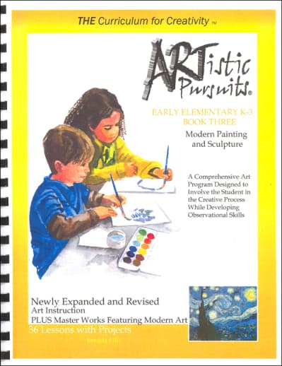 ARTistic Pursuits Early Elementary K-3 Book Three 3rd Edition - Modern Painting and Sculpture