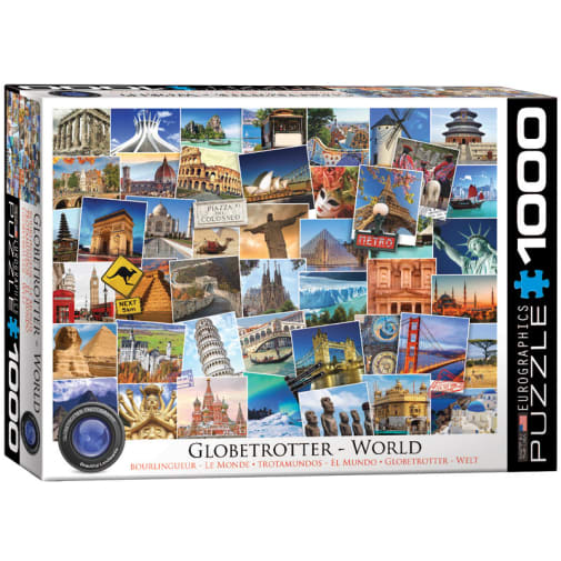 Eurographics Globe Trotter - World 1000-piece Jigsaw Puzzle