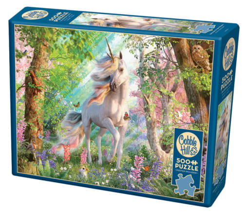 Cobble Hill Unicorn in the Woods Puzzle (500 piece)