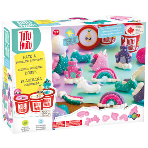 Sparkling Unicorns Trio Kit (Tutti Frutti Scented Modeling Dough)